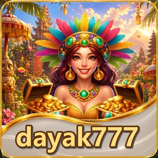 Tampilan portal login resmi dayak777